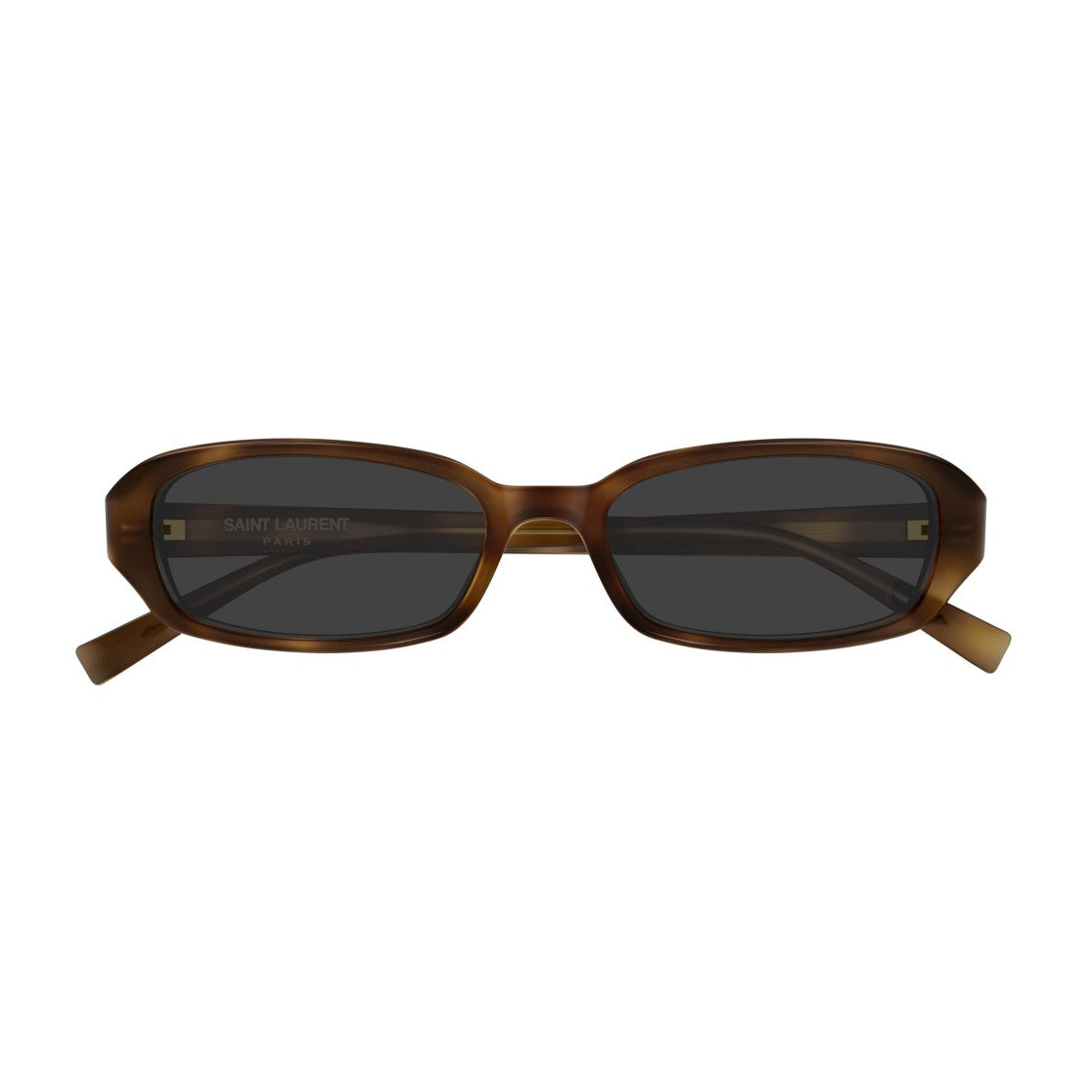 Saint Laurent Sl 872 Erin Tortoiseshell Rectangular Sunglasses