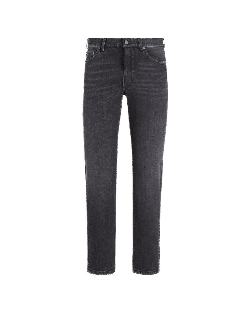 Zegna Roccia Grey Comfort Jeans
