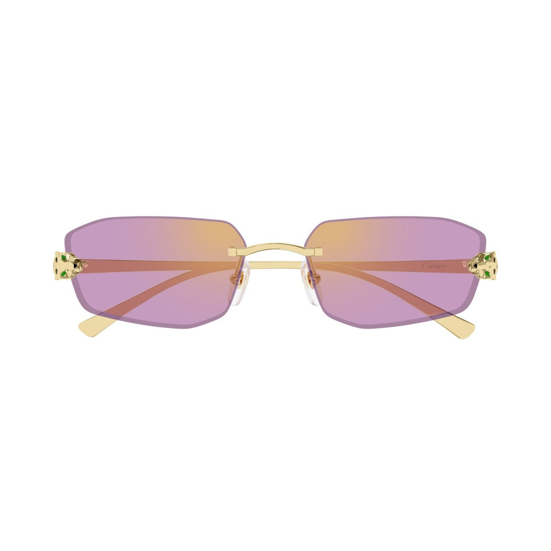 Cartier Ct0474s Rimless Sunglasses