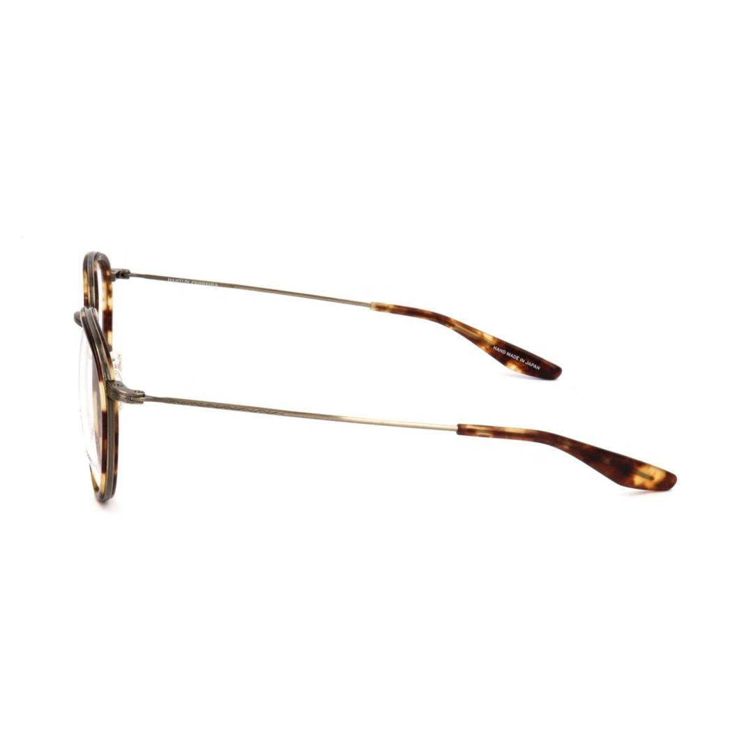 Barton Perreira Bp5067 521Ir Round Tortoiseshell-Patterned Eyeglasses With Metal Temples