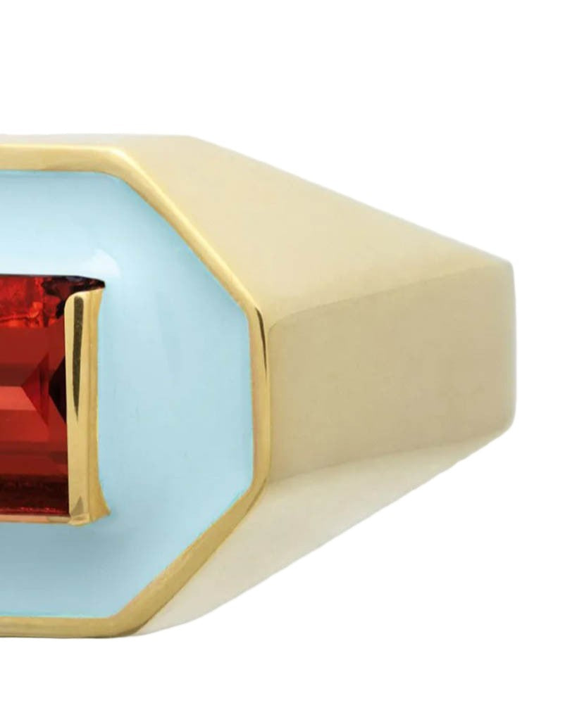 Aliita Deco Maxi Baguette Ring