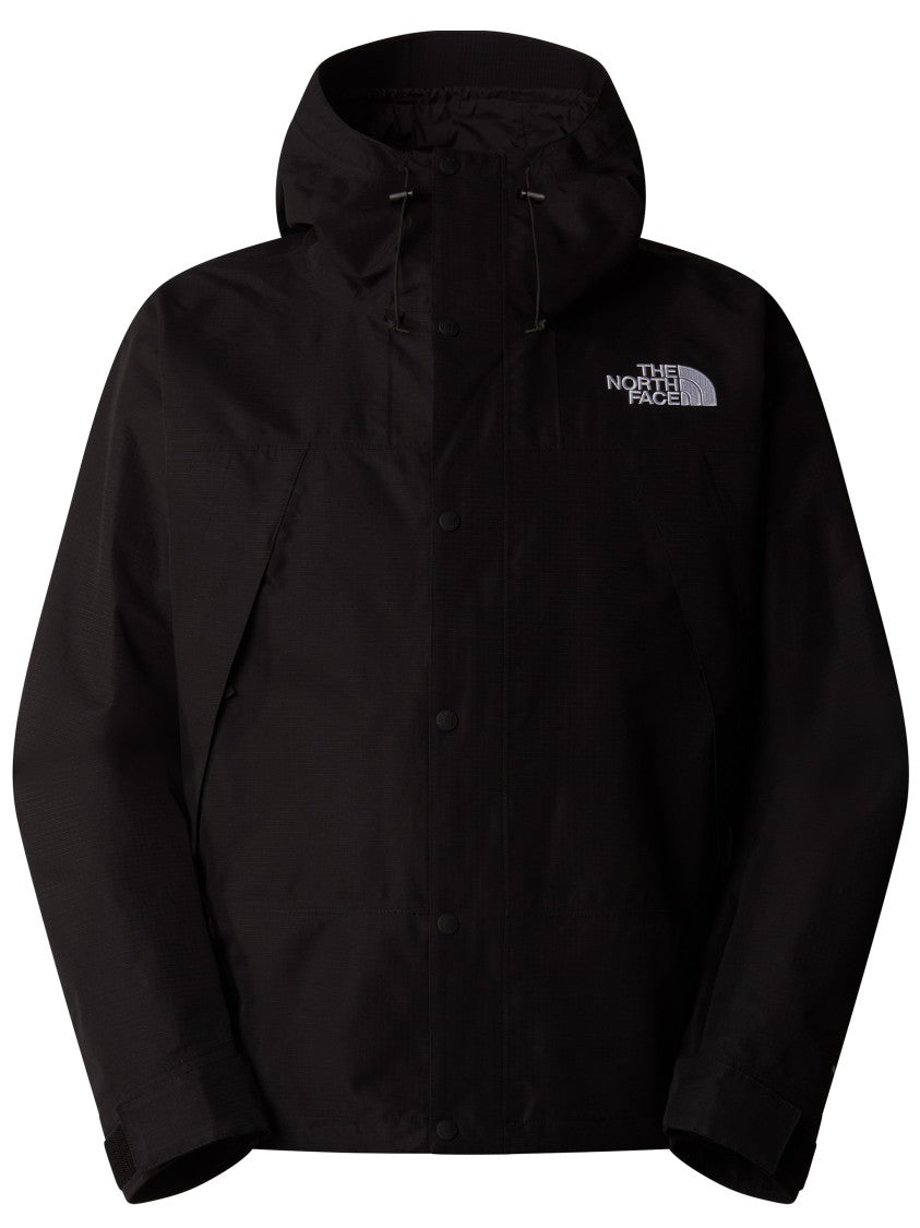 The North Face Black Dryvent Monojacket Hooded Sport Jacket