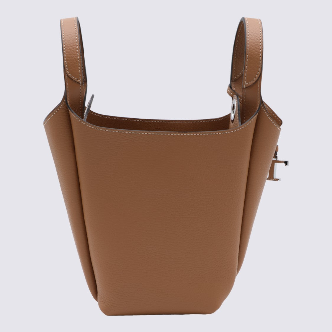 Tod's Structured Bucket Bag With Smooth Pebbled Texture