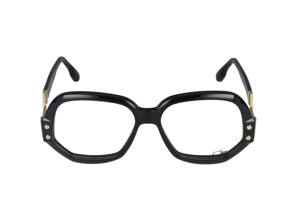 Cazal Black Bold Rectangular Eyeglasses