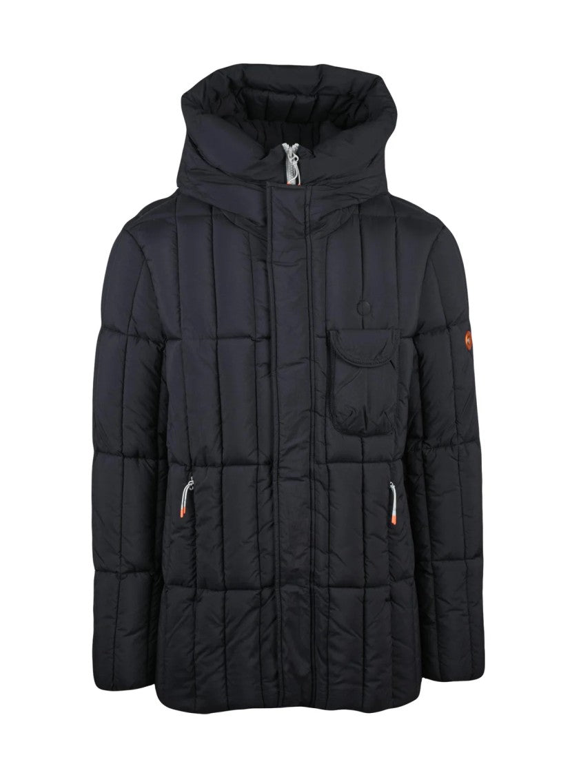 Dekker Molo Down Jacket With High Collar And Functional Pockets