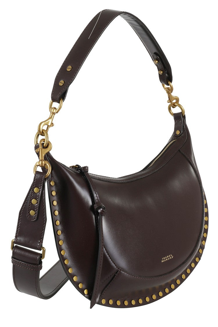 Isabel Marant Crescent-Shaped Leather Shoulder Bag