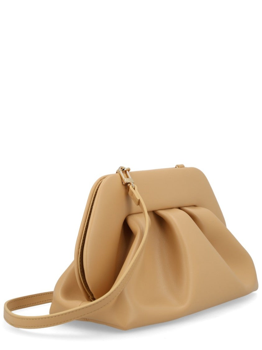 Themoirè Bios Medium Gathered Top Frame Handbag