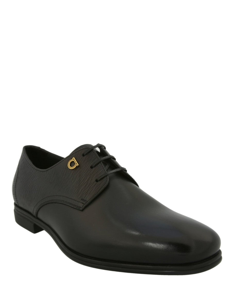 Ferragamo Spencer Leather Dress Shoes