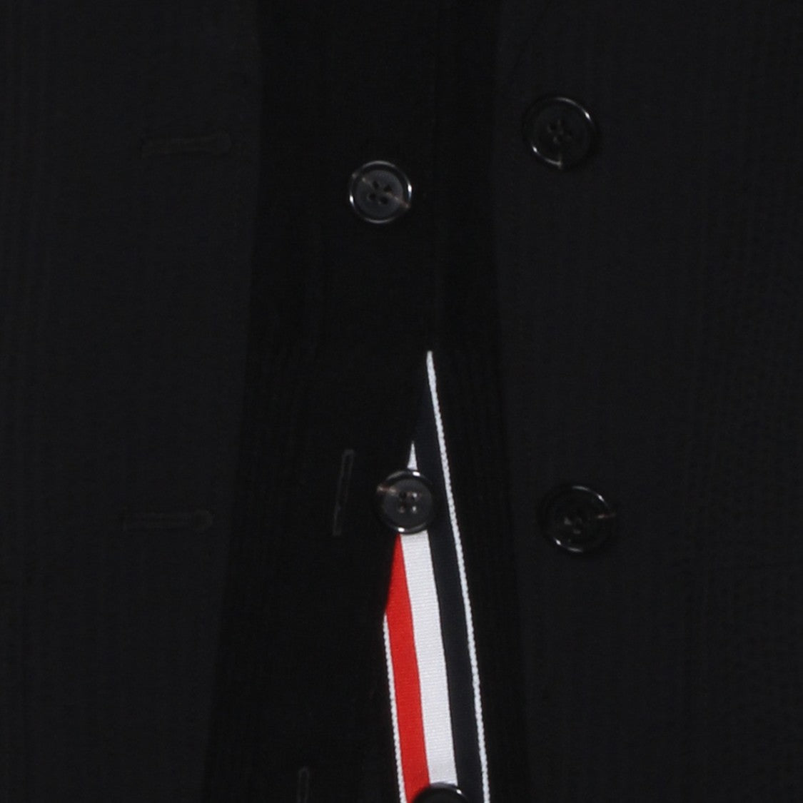 Thom Browne Tailored Black Mini Dress
