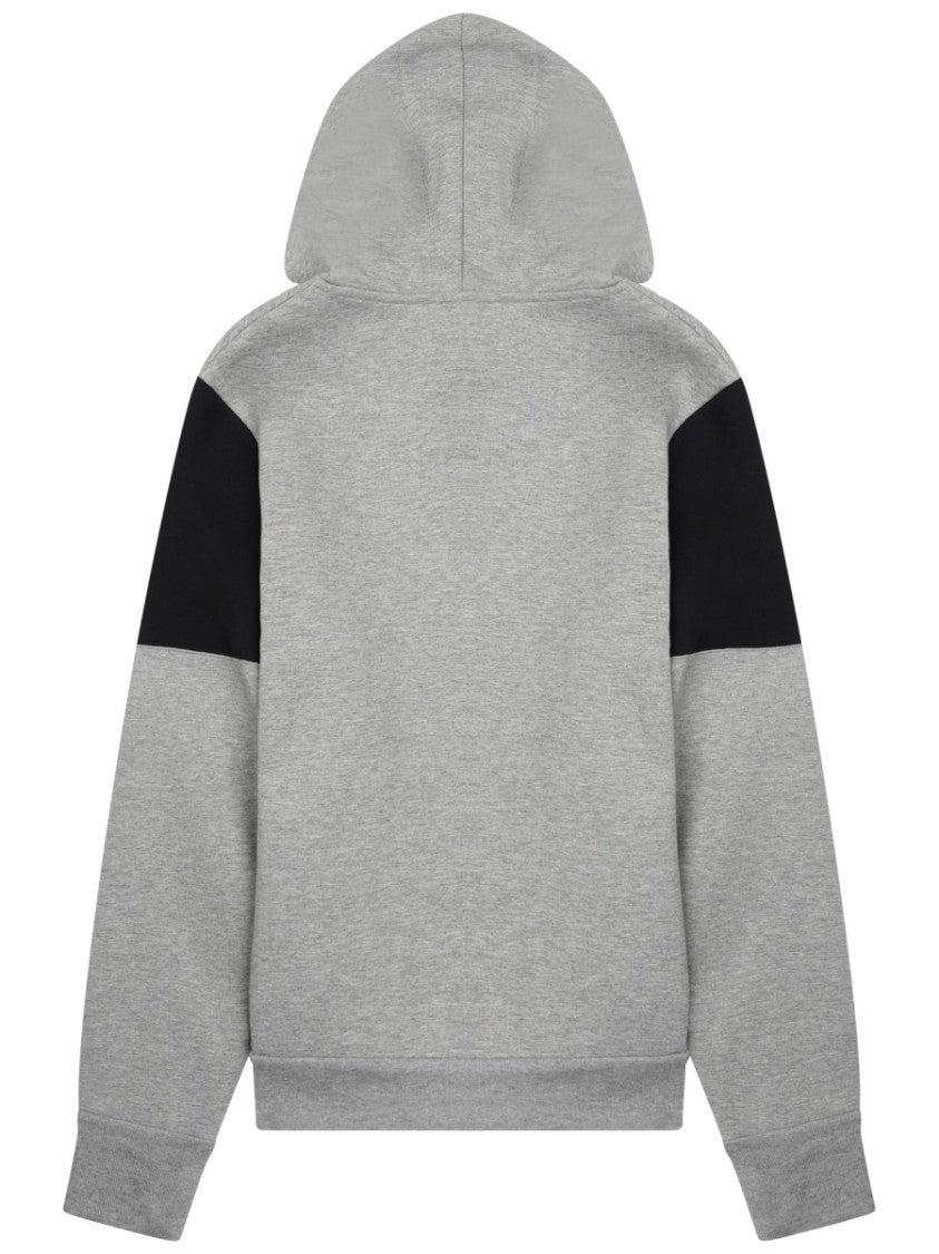 Balenciaga Hooded Sweatshirt With Color-Block Design