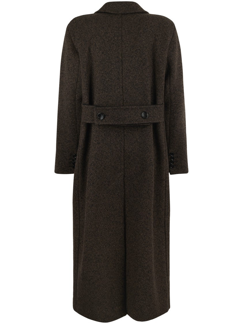 Max Mara Tailored Virgin Wool And Cashmere Coat