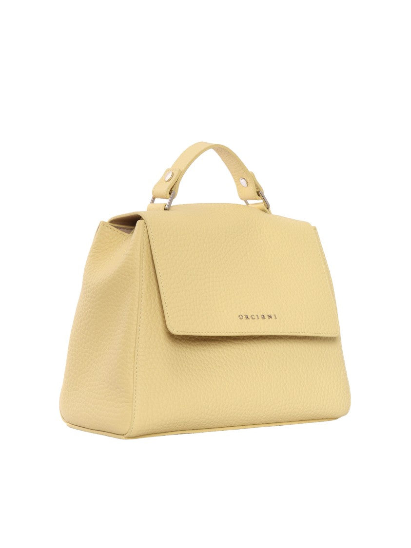 Claudio Orciani Textured Calf Leather Handbag