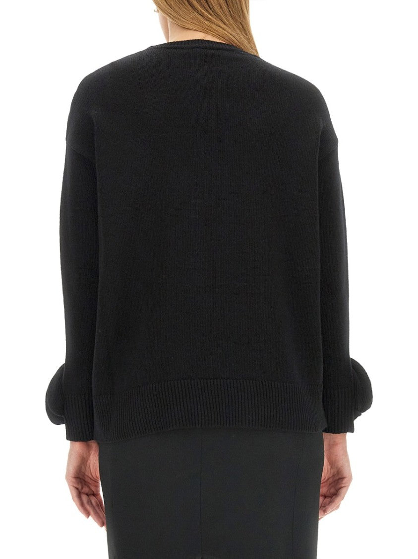 Valentino Regular Fit Wool Jersey Sweater