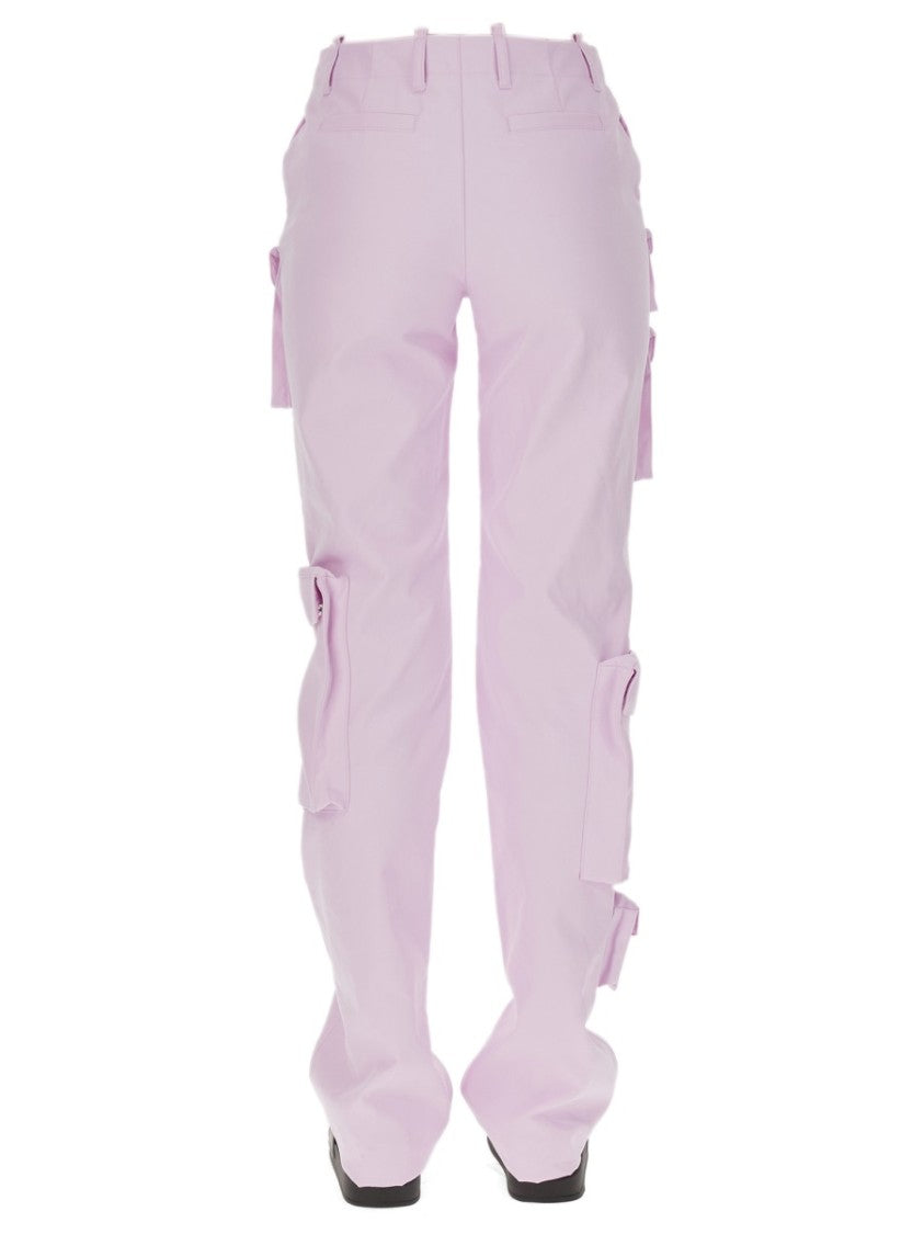 Off-White Straight-Leg Cargo Pants