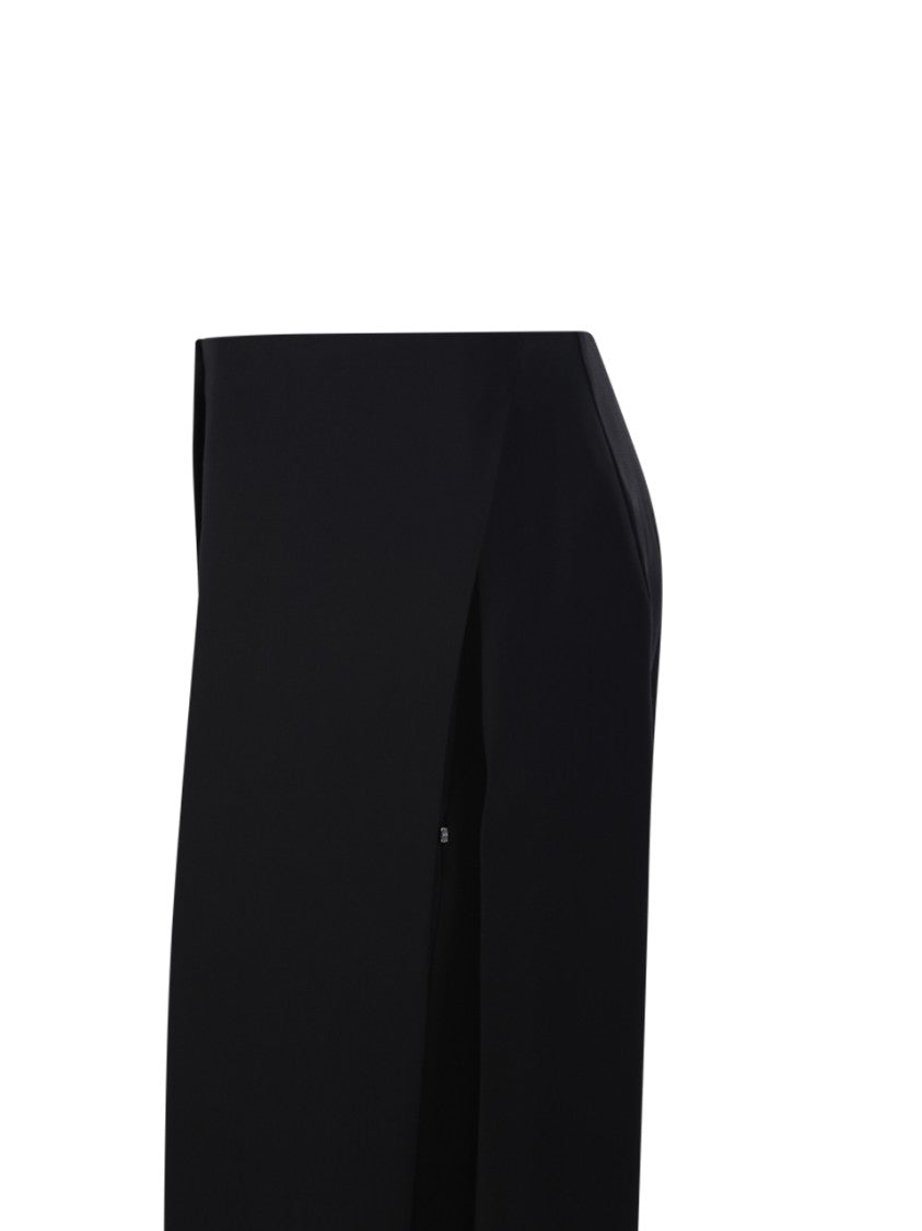 Max Mara High-Waisted Tailored Pants With Smooth Finish