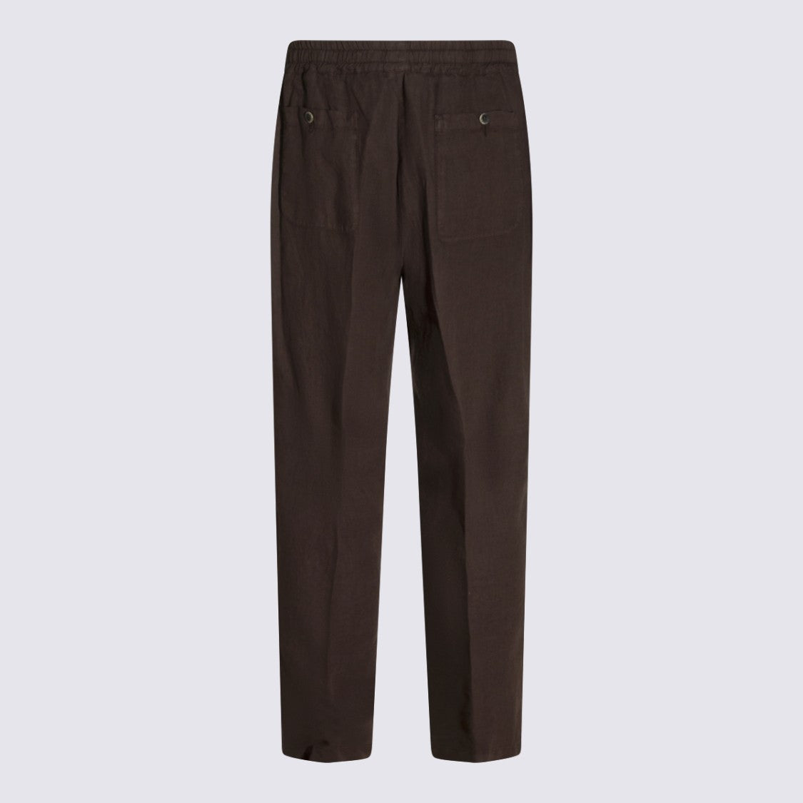 Altea Straight-Leg Trousers With Elastic Waistband