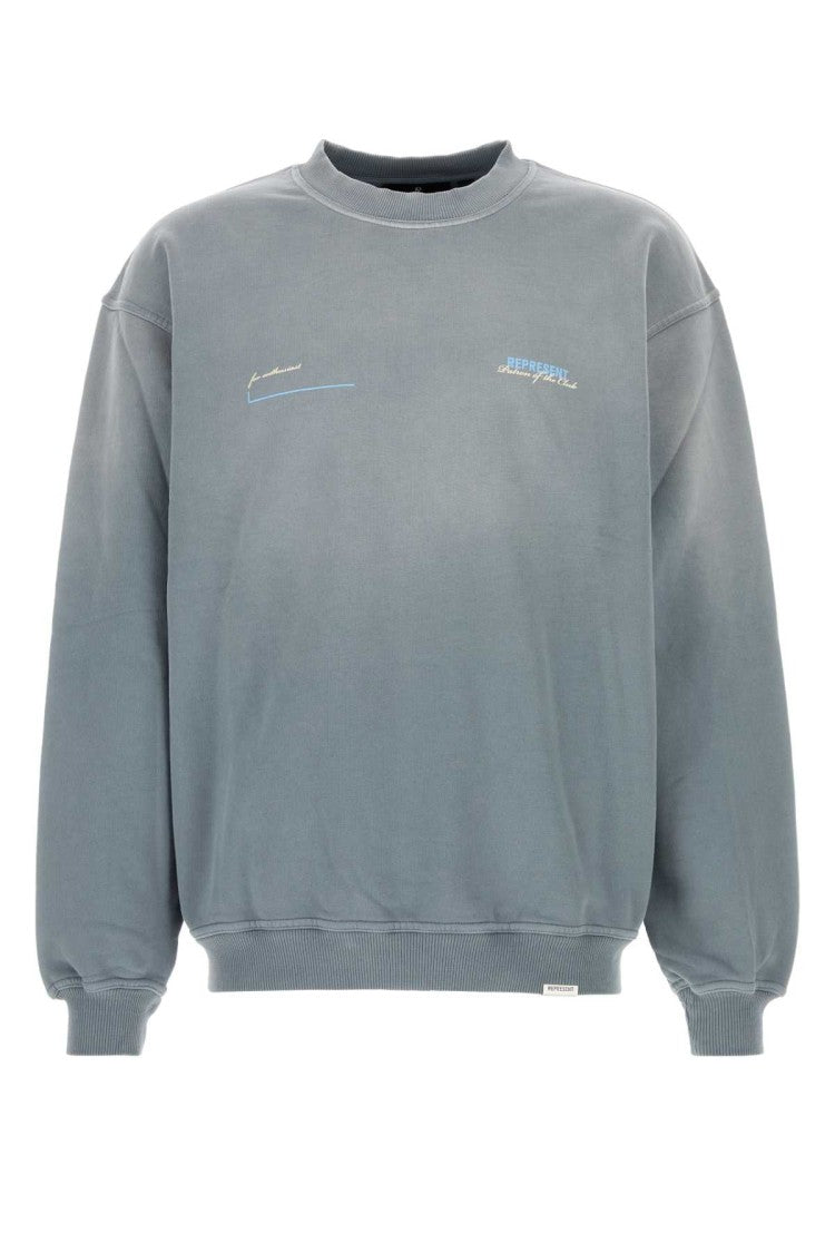 Represent Powder Blue Cotton Sweatshirt