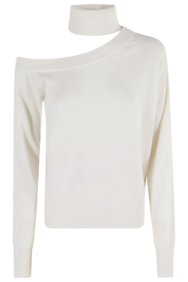 Federica Tosi Low-Cut Cashmere Sweater