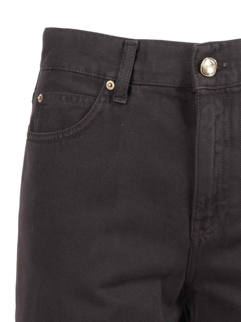 Briglia Straight-Leg Pants With Mid-Rise Waist