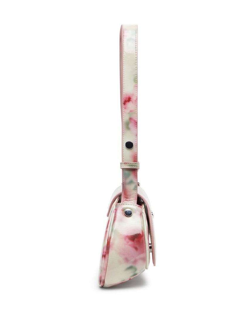 Diesel Multicolour Floral Print Curved Adjustable Bag
