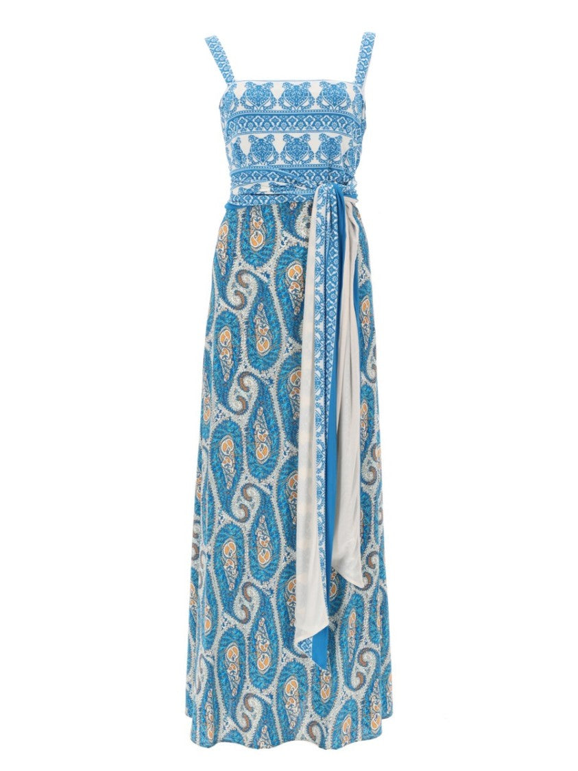 Etro Bret Paisley Pattern Maxi Dress