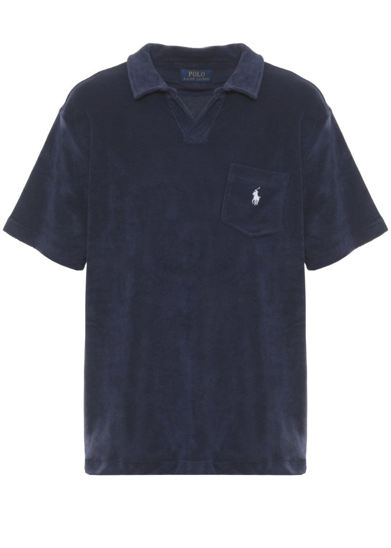 Polo Ralph Lauren Blue Pony Cotton Polo Shirt