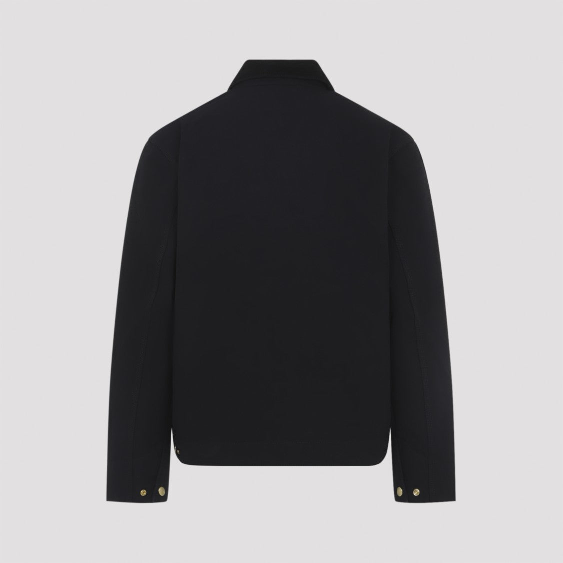 Carhartt Wip Black Cotton Jacket With Functional Design
