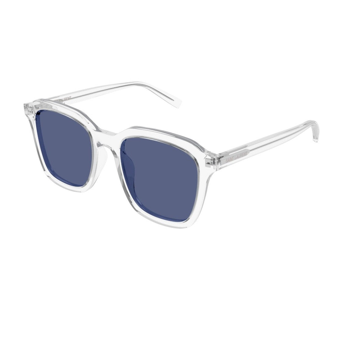 Saint Laurent Clear Sl 457 Acetate Rectangular Sunglasses