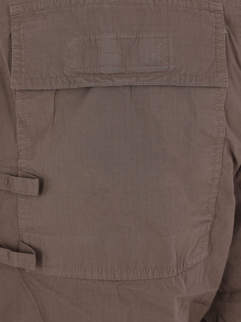 Drkshdw By Rick Owens Stefan Multi-Pocket Cotton Cargo Pants