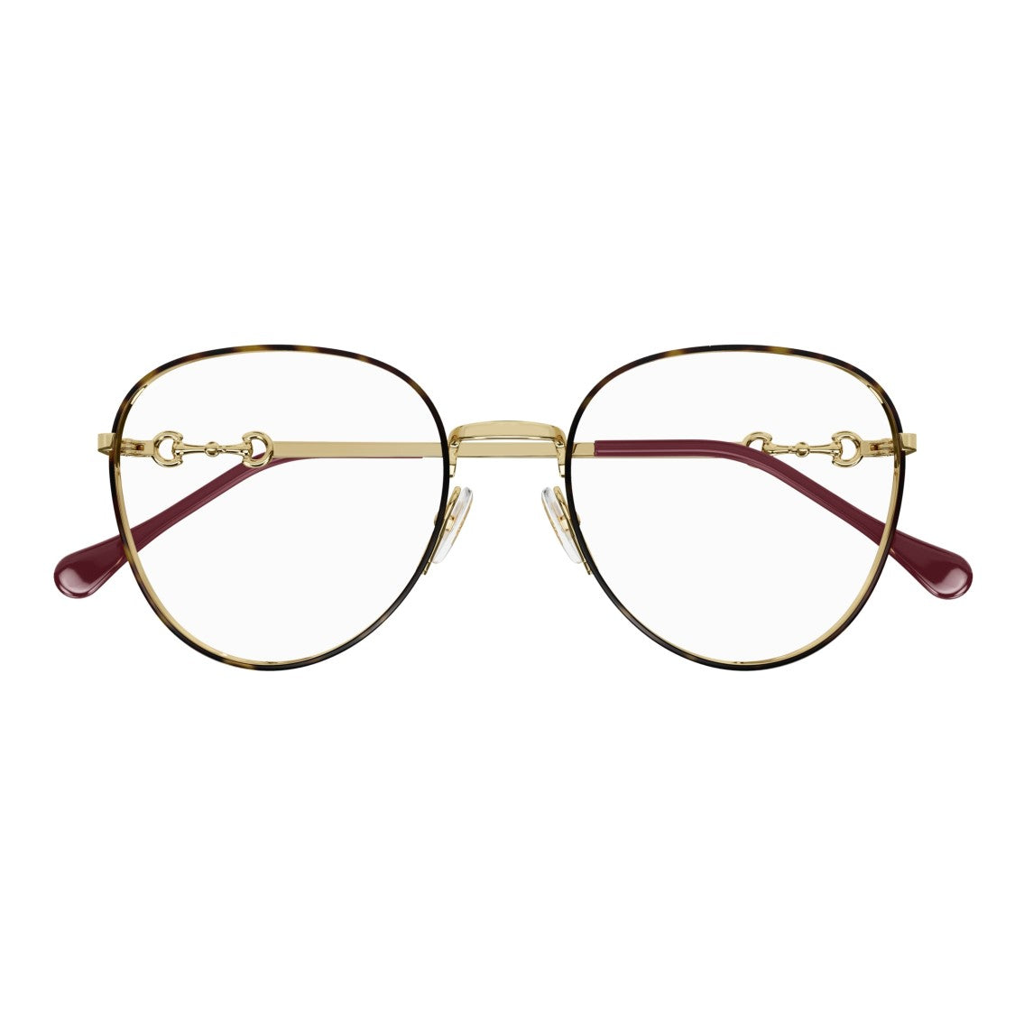 Gucci Gg0880o Gold-Toned Tortoiseshell Patterned Eyeglasses