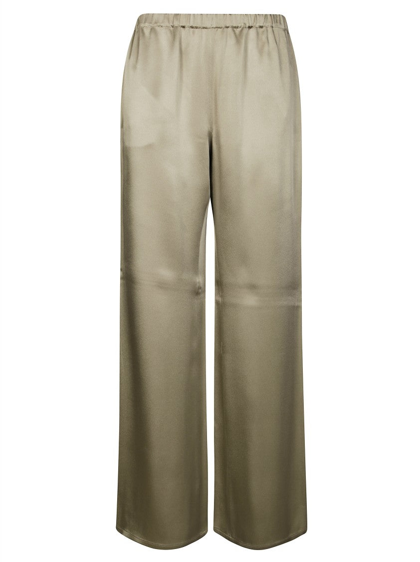 Antonelli Wide-Leg Pants With Elastic Waistband