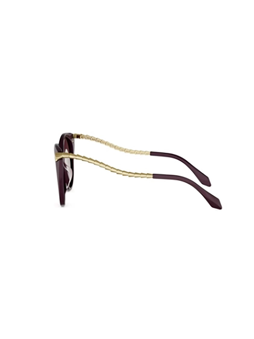 Bulgari Bv40082i Cat-Eye Gold Chain Sunglasses