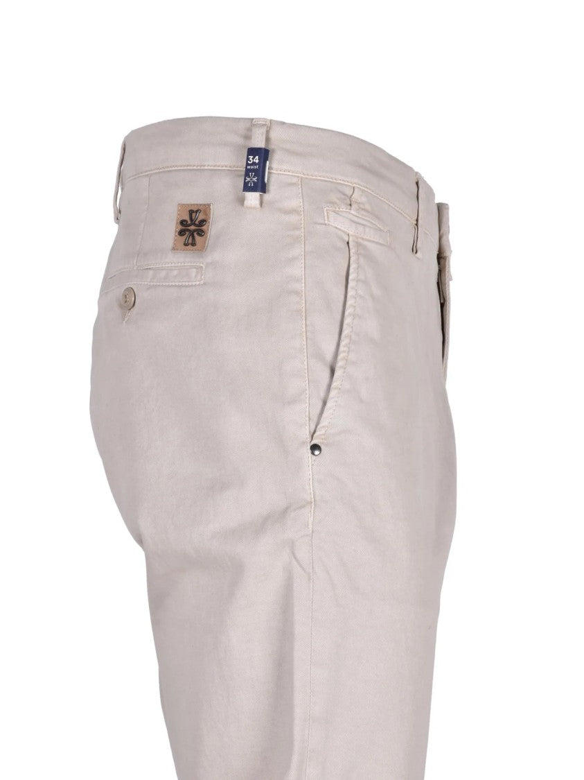 Jacob Cohen Classic Straight-Leg Chino Trousers With Minimalist Design
