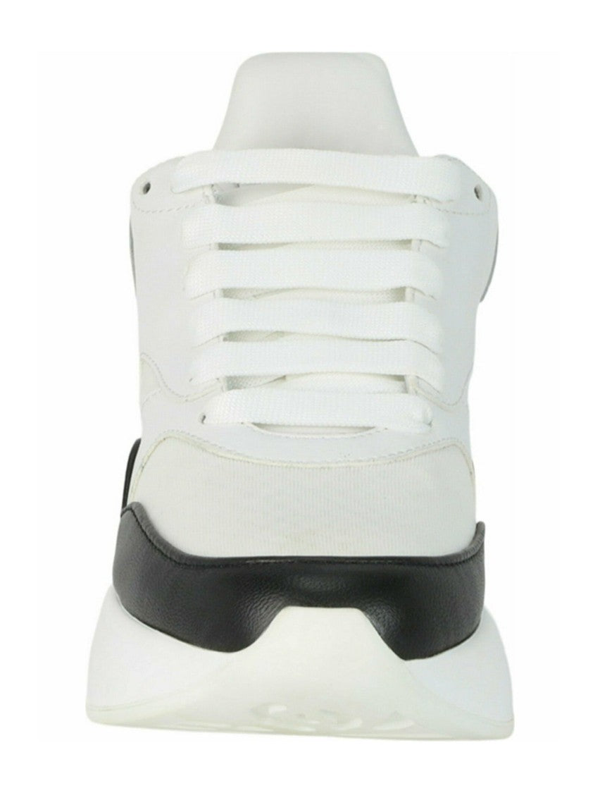 Alexander Mcqueen Oversized Leather Runner Sneakers