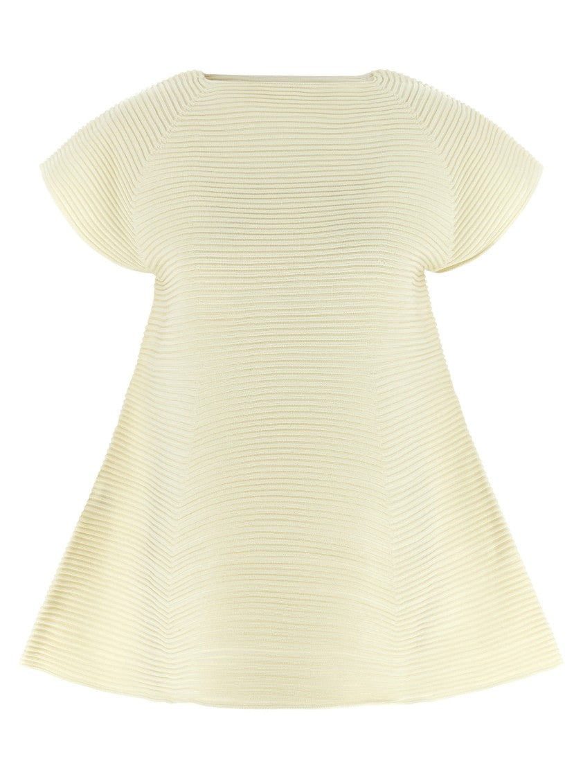 Issey Miyake 'Corrugated Knit' Dress