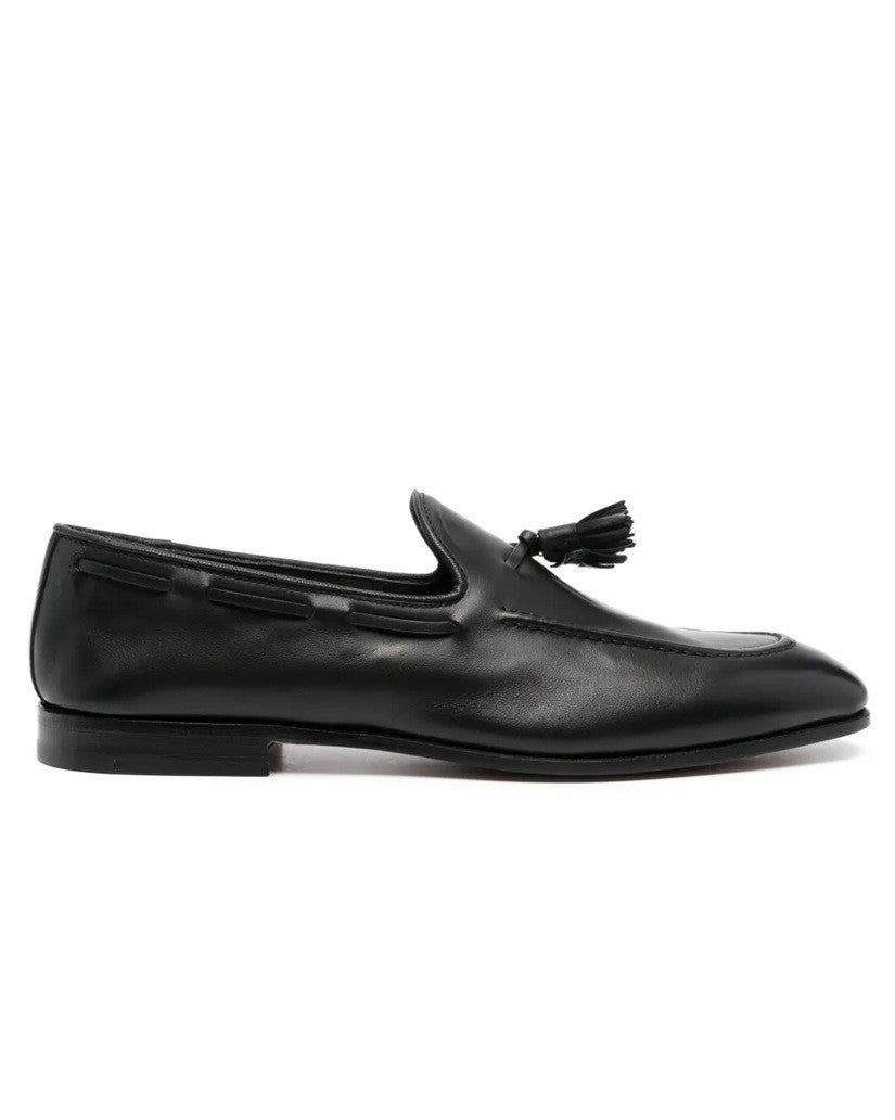 Church's Pointed Toe Leather Slip-On Shoes