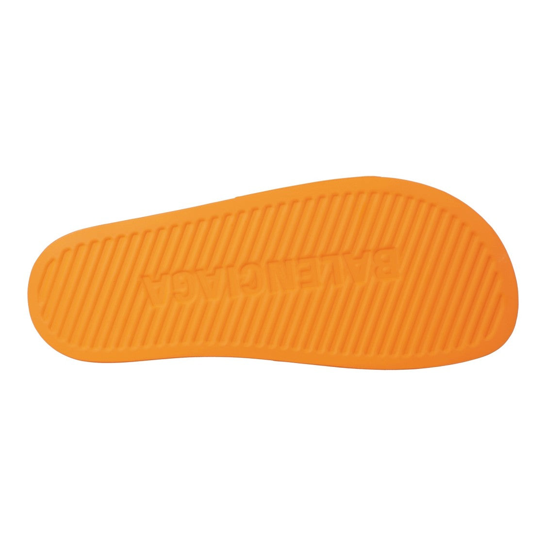 Balenciaga Logo Pool Slide Orange