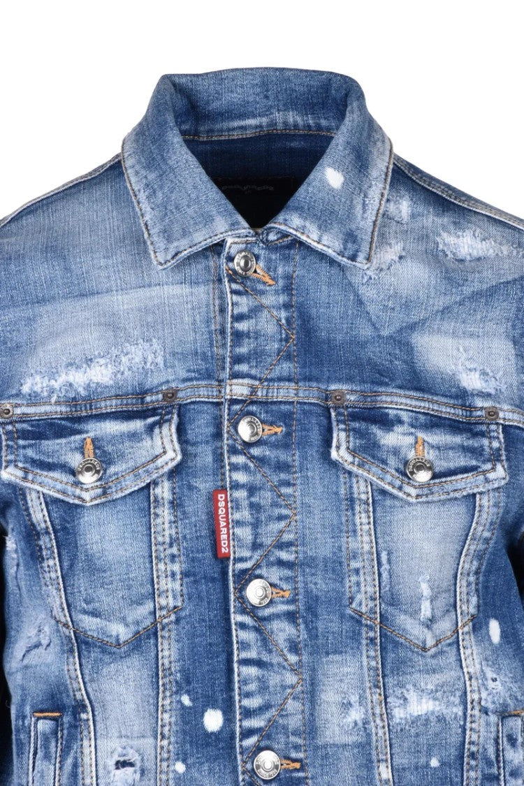 Dsquared2 Denim Jacket - Blue