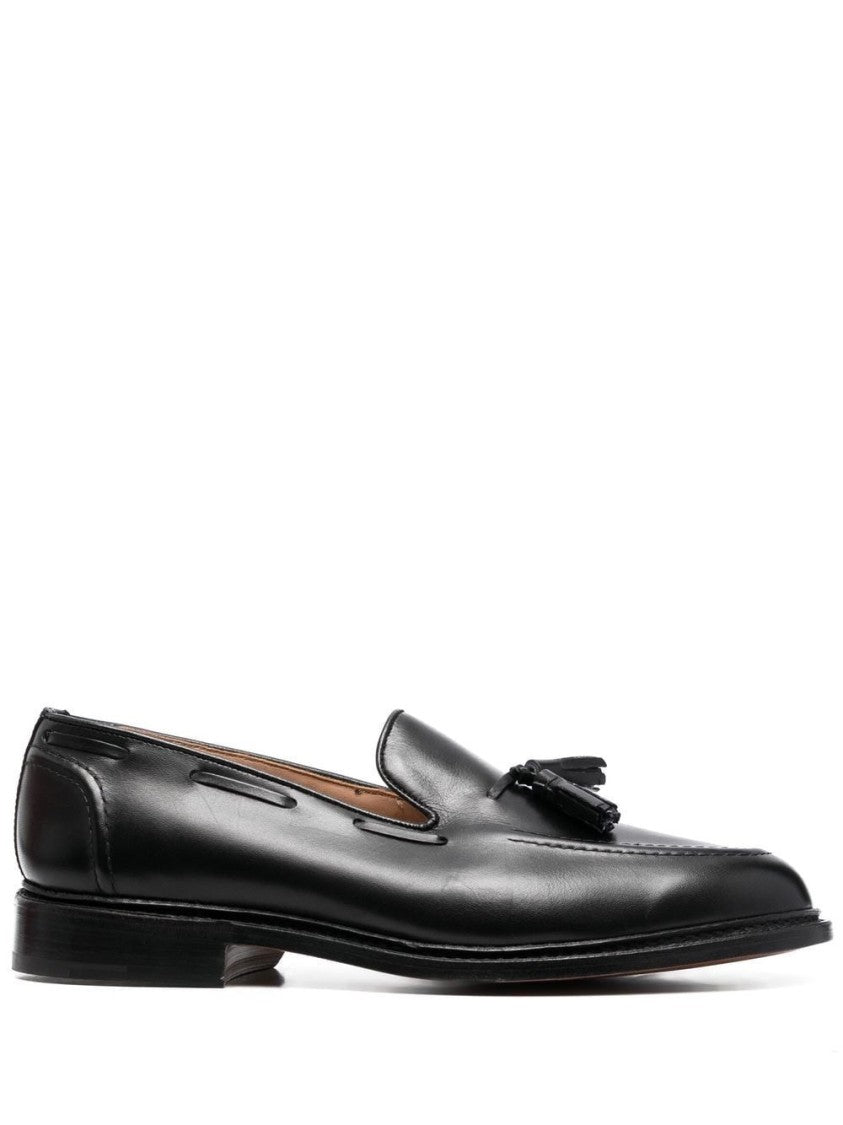 Tricker's Elton Black Calf Loafers