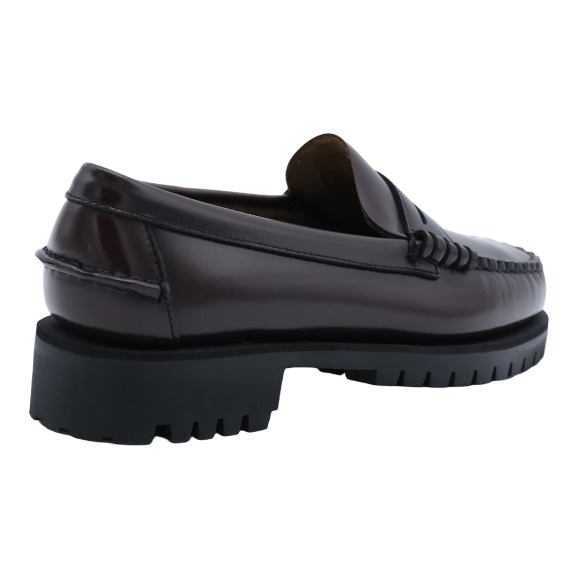Sebago Moccasin-Style Penny Loafers With Polished Leather Upper