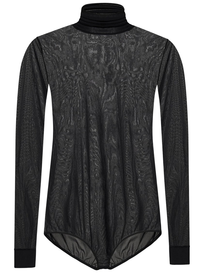 Maison Margiela High-Neck Long-Sleeved Bodysuit