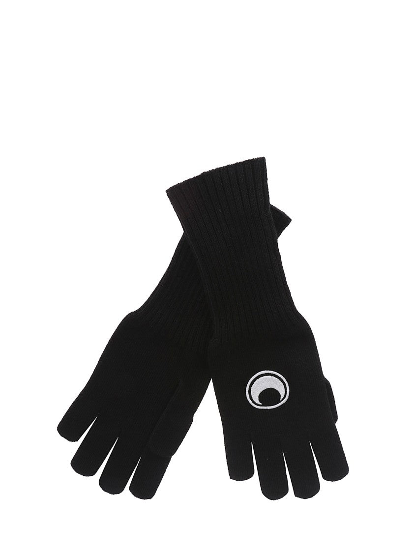 Marine Serre Long Wool Gloves