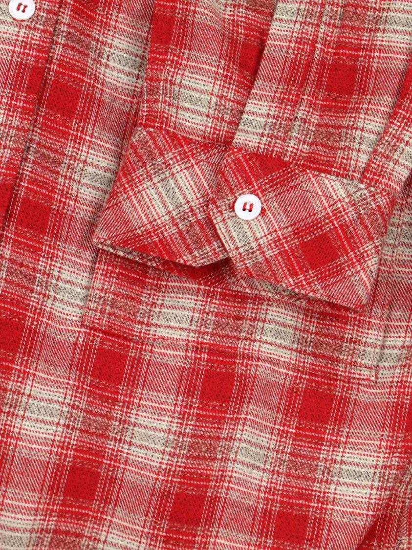 Rhude Checked Shirt – Red