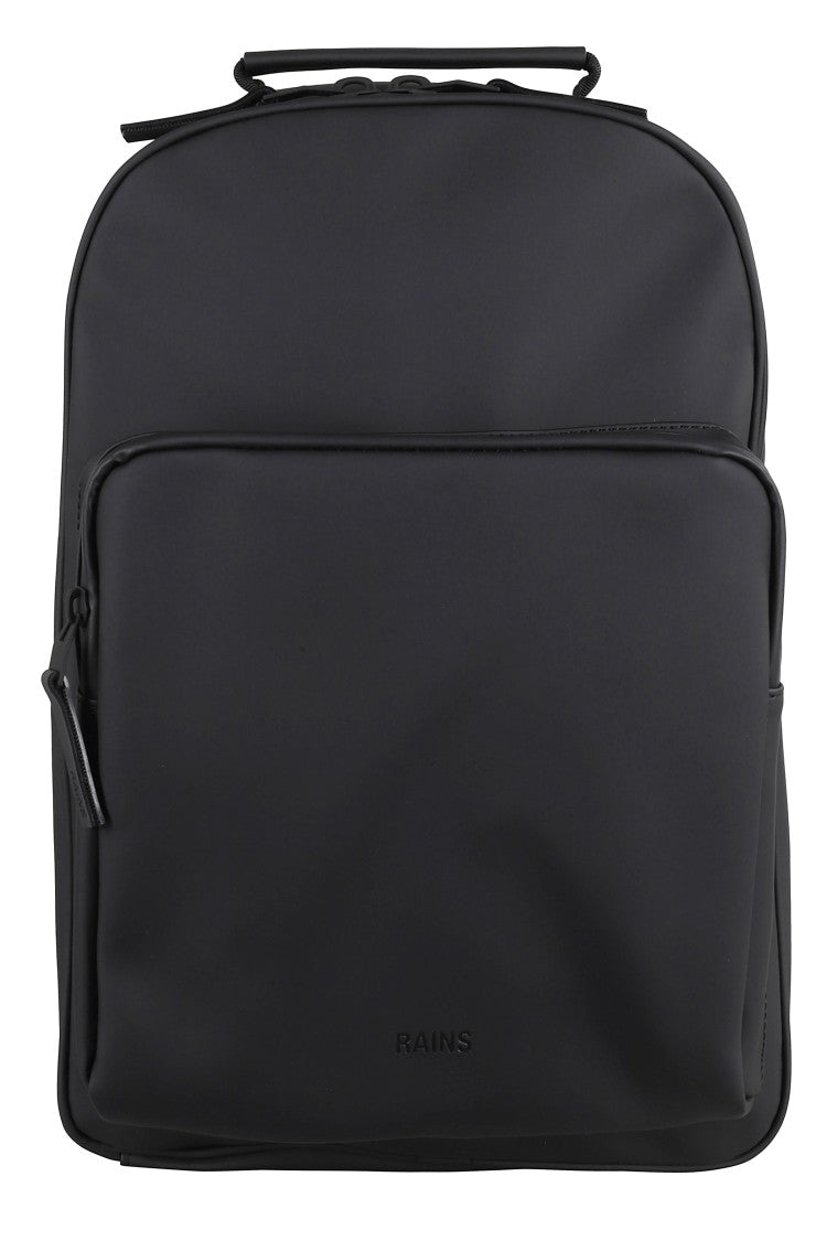 Rains Black Daypack With Padded Shoulder Straps
