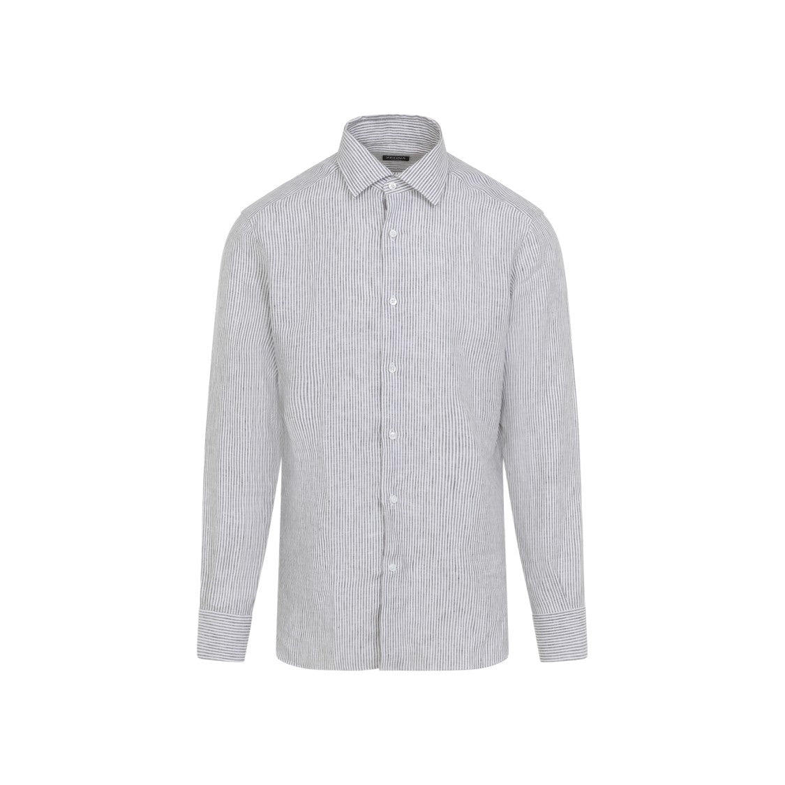 Zegna Linen Shirt With Classic Button-Down Design