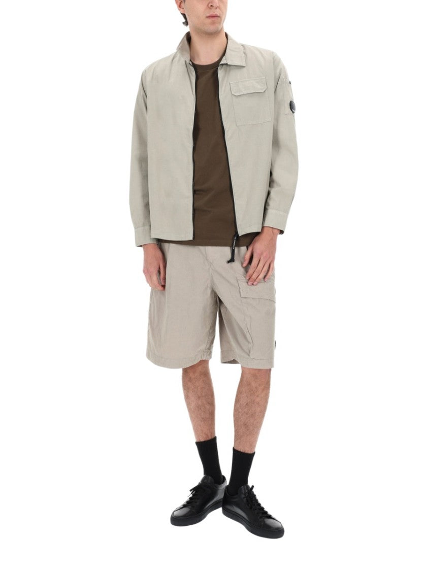 C.P. Company Regular Fit Zip-Closure Overshirt