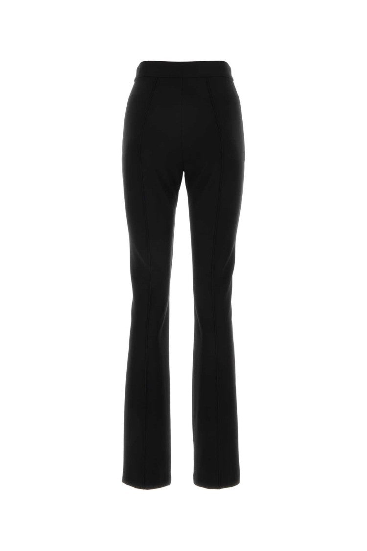 Max Mara Black Viscose Blend Lari Pant