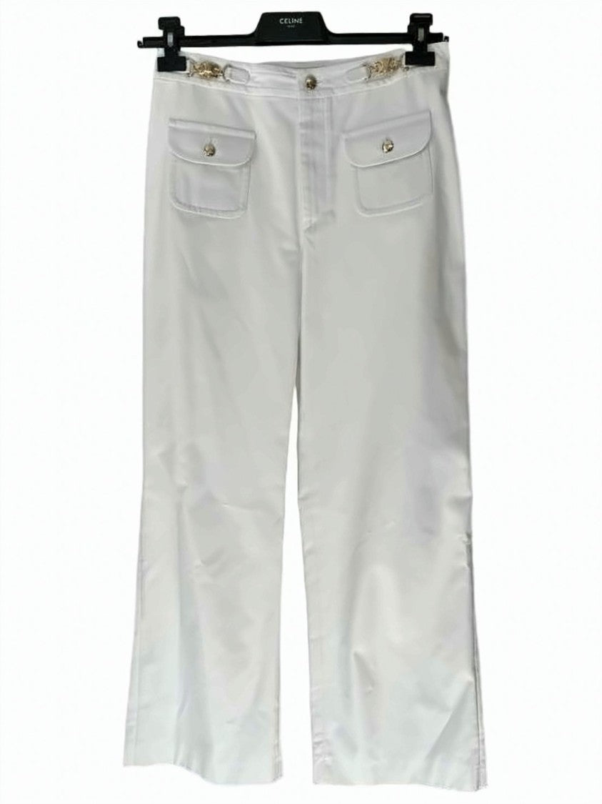 Celine Straight-Leg Pants With Clean Minimalist Design