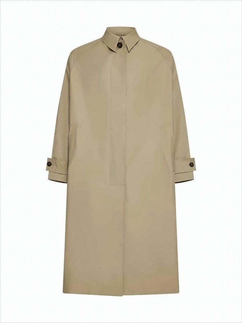 Studio Nicholson Knee-Length Coat With Classic Collar