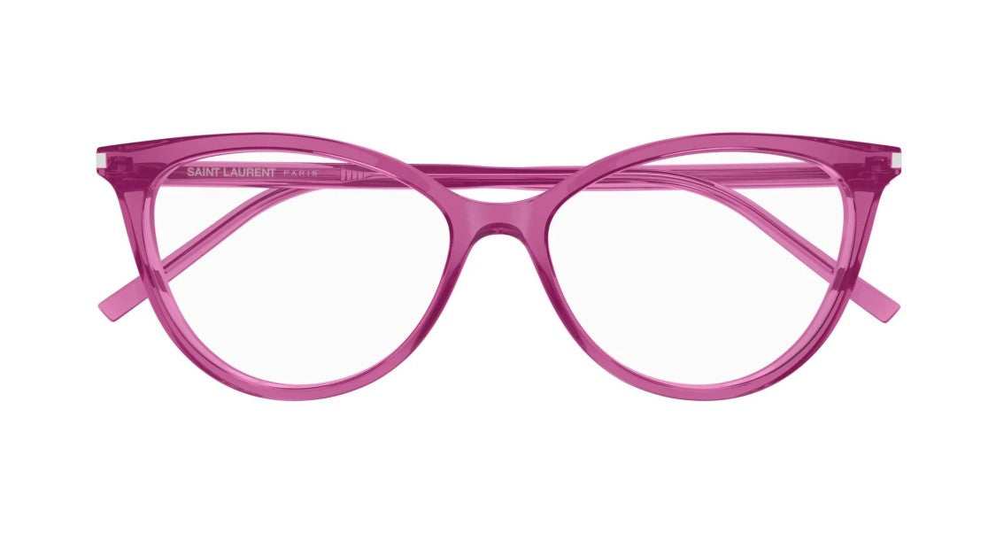 Saint Laurent Eyeglasses Saint Laurent Sl 261 010 Pink Pink Transparent 53/15/140